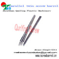 Twin Parallel Screw Barrel For Extruder Or Injection Machine 